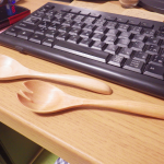 先割れスプーンを作る